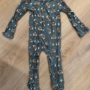 Football Print Kids One Piece